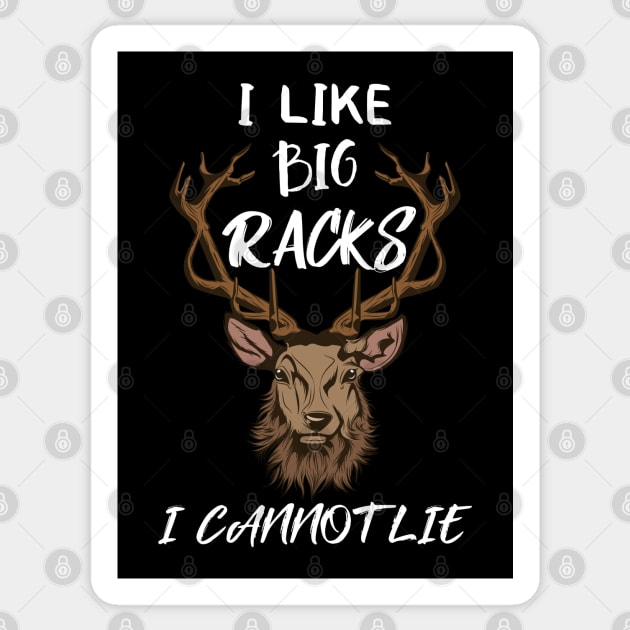 I like Big Racks Sticker by UnluckyDesigns